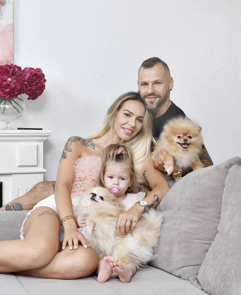 Drago Gabrić ima suprugu kćer i dva psića