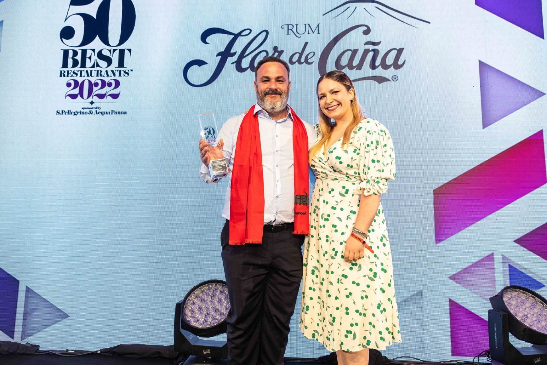 Angel Leon Flor de Cana Sustainable Restaurant Award 2022