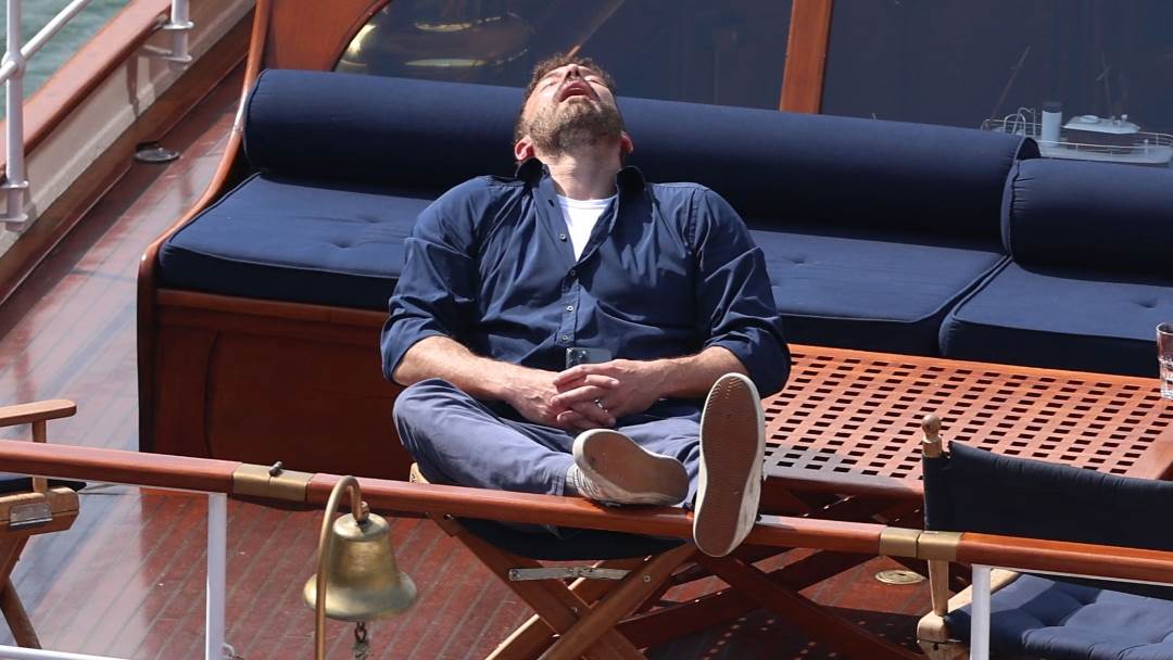 Ben Affleck spavao na brodu tijekom medenog mjeseca