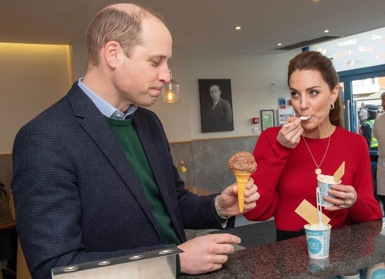 Kate Middleton i princ William jedu raznoliku hranu
