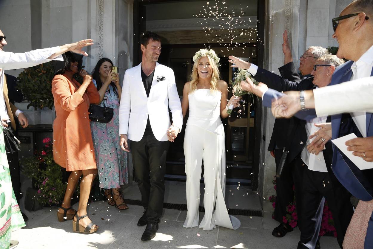 Michelle Collins i Mike Davidson vjenčali su se na intimnoj ceremoniji