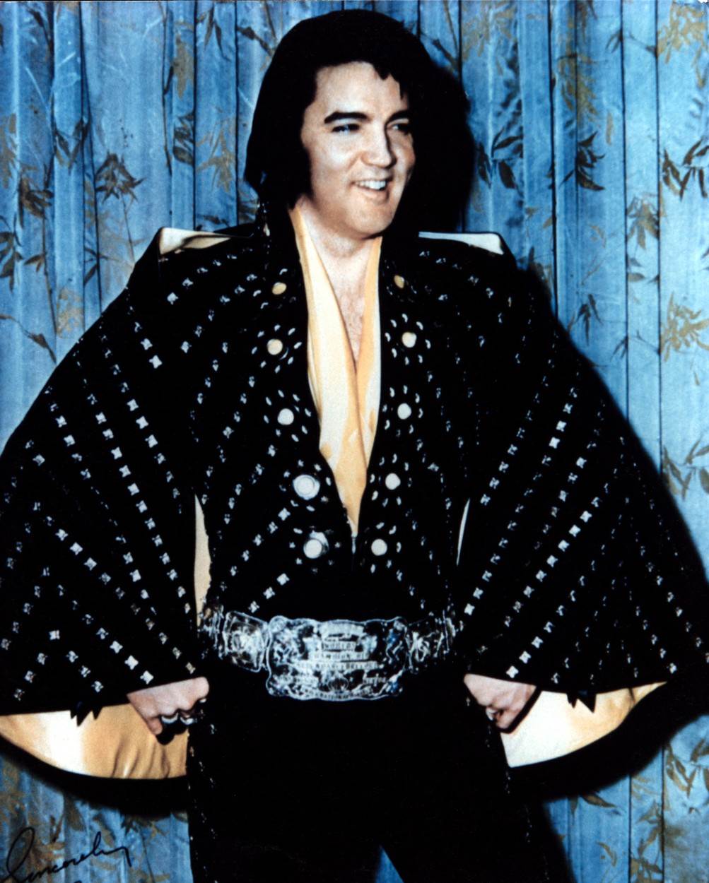 Pred kraj života se Elvis jako udebljao