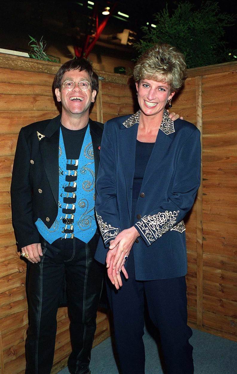 Princeza Diana i Elton John su bili prijatelji