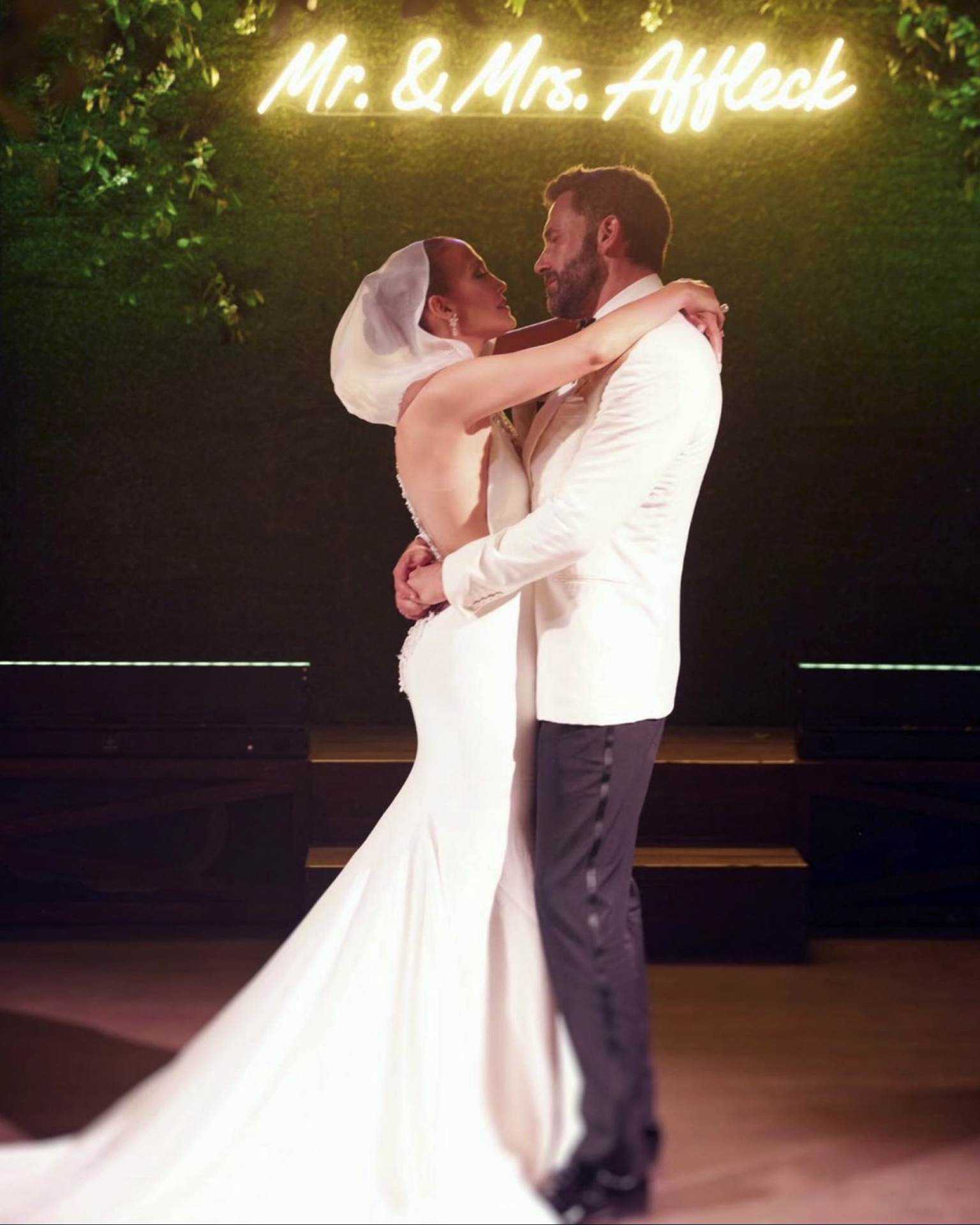 Ben Affleck i Jennifer Lopez na njihovom drugom vjenčanju