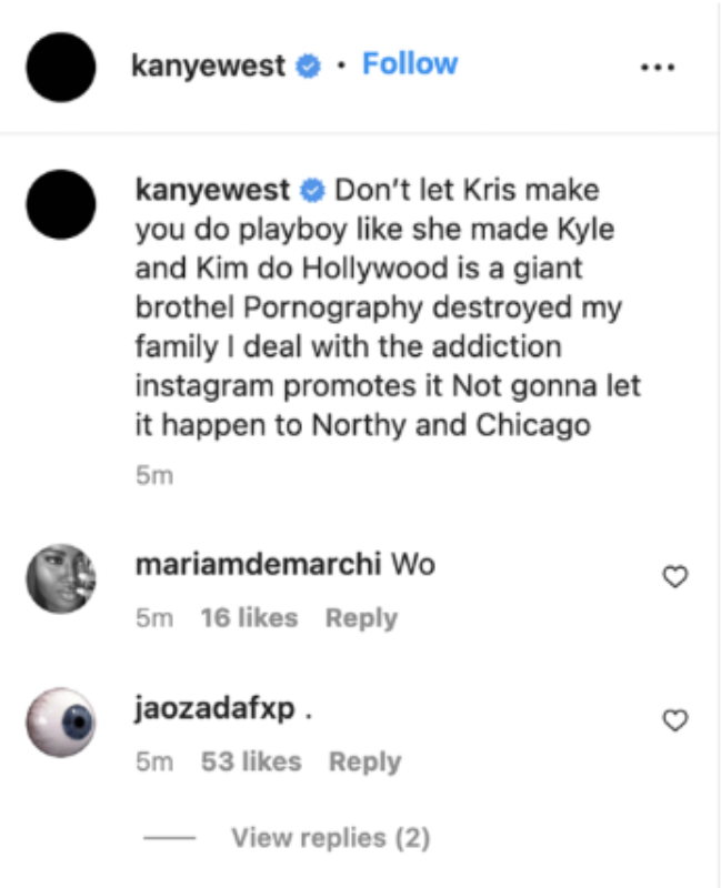 Kanye West je ovisan o pornografiji