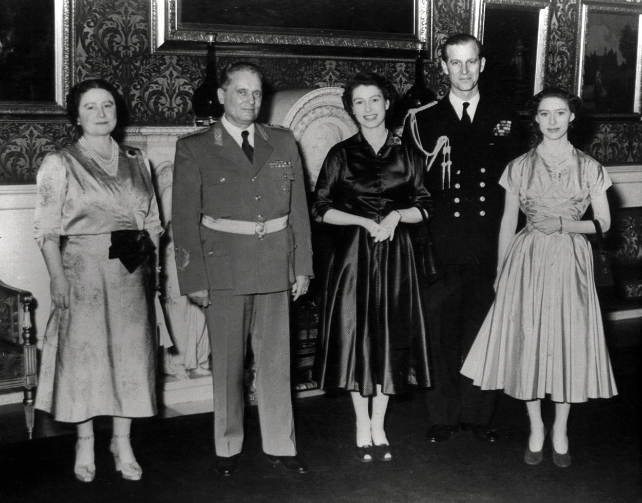 Josip Broz Tito je 1972. ugostio kraljicu Elizabetu, princa Philipa i princezu Anne