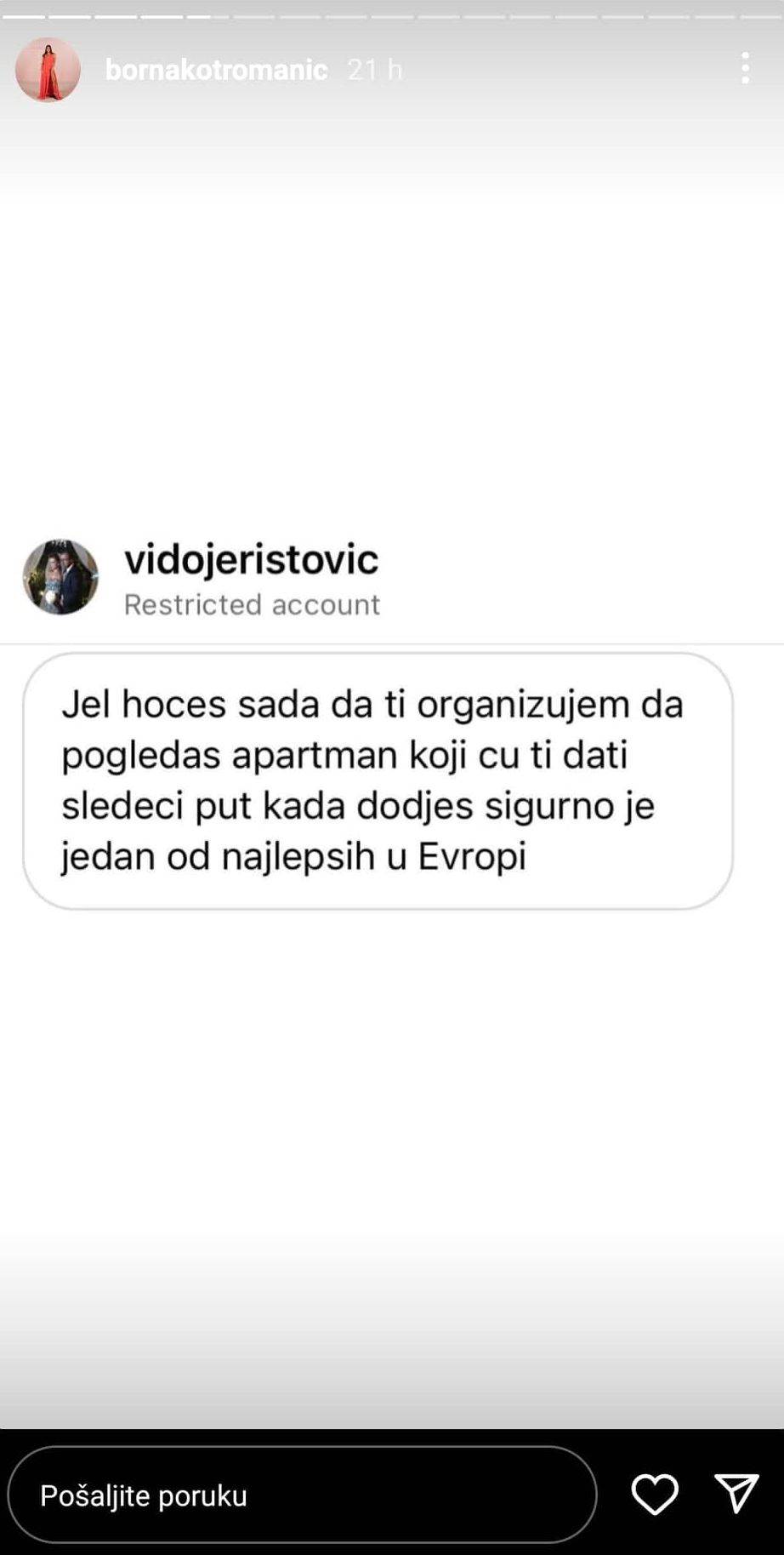 Poruke Vidoja Ristovića Borni Kotromanić