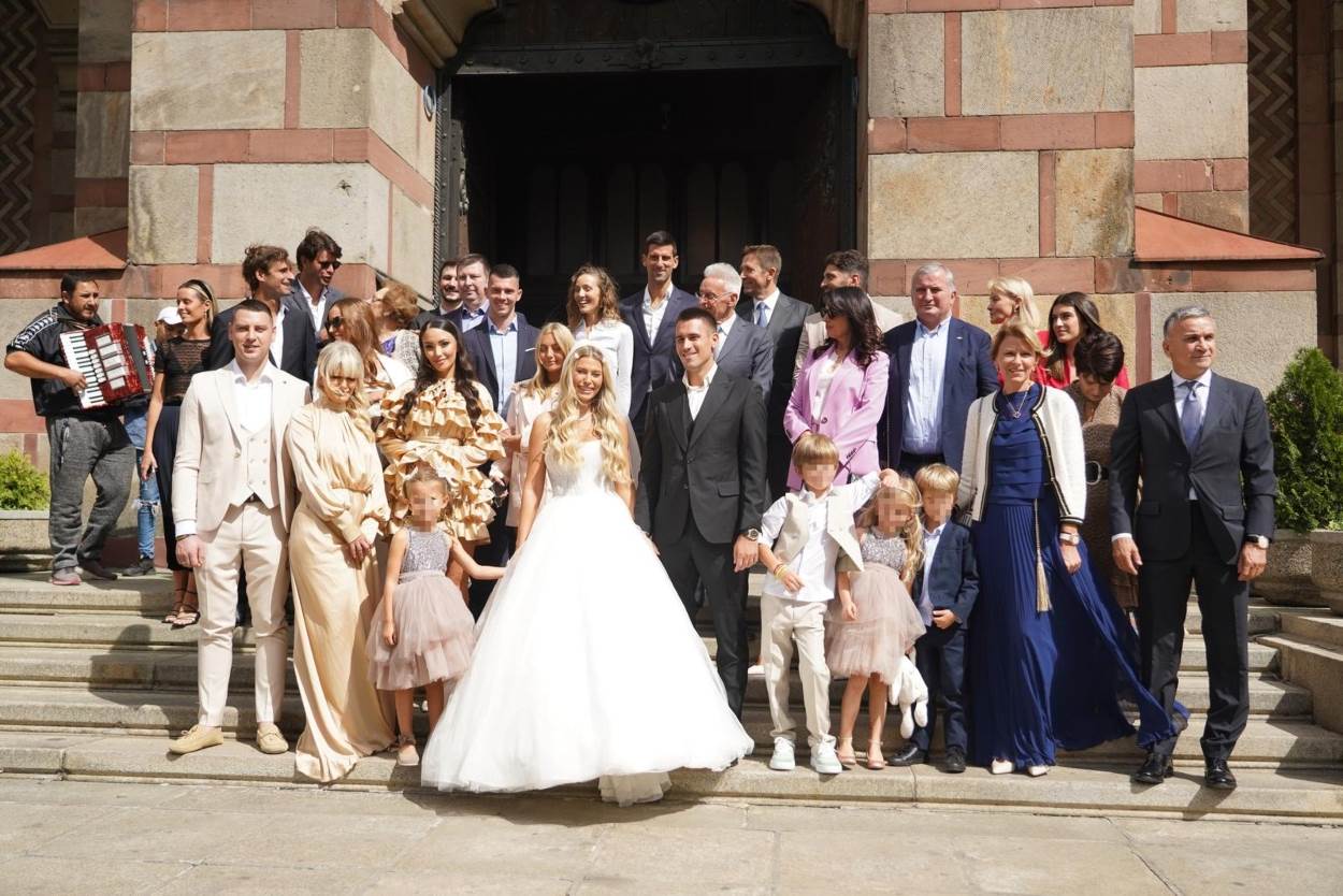 Đorđe Đoković i Saška Veselinov vjenčali su se u crkvi svetog Marka u Beogradu