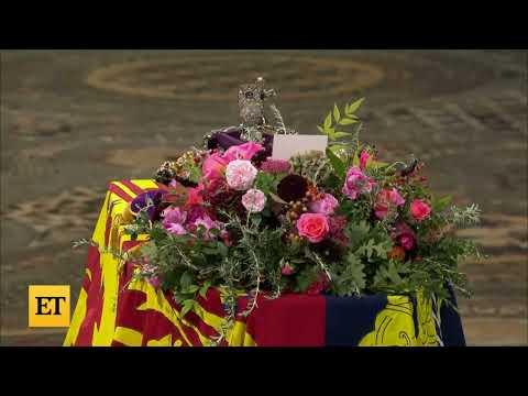 Kraljica Elizabeta posljednji pozdrav cvijeće