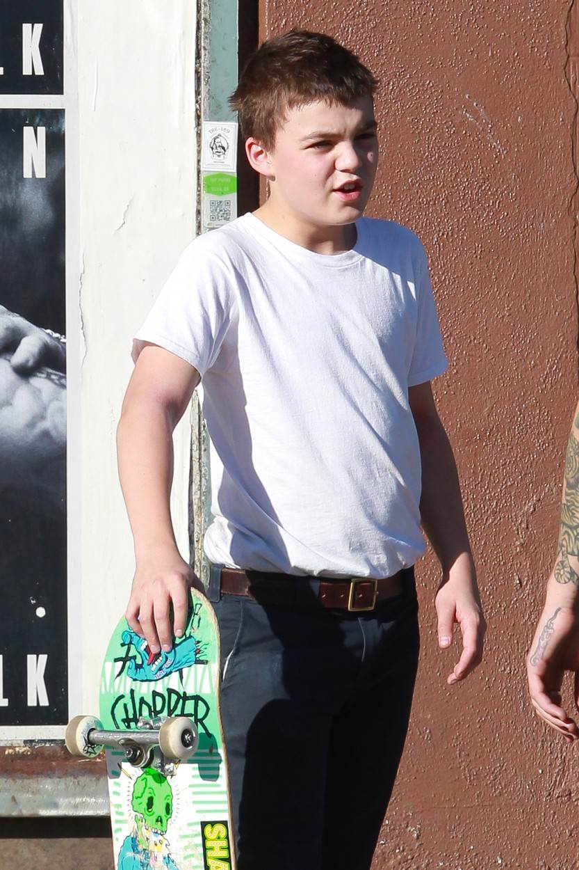 Jack Depp kao dječak