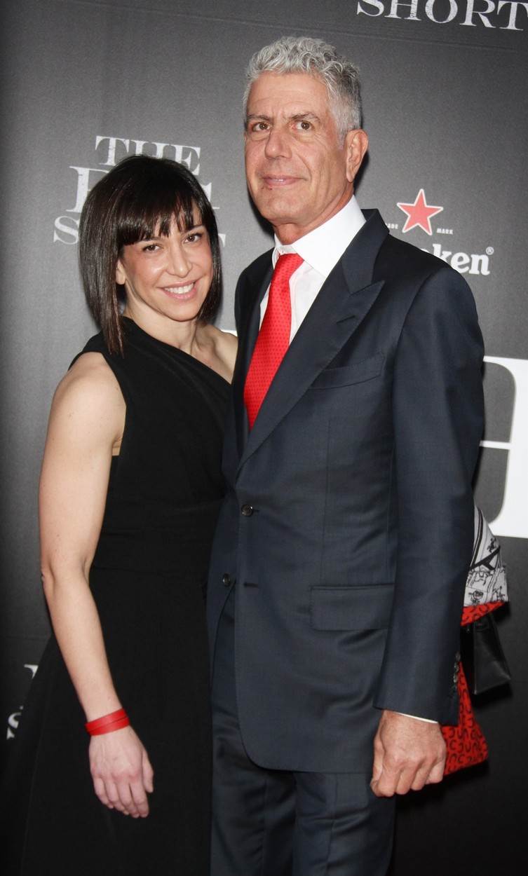 Anthony Bourdain s bivšom suprugom