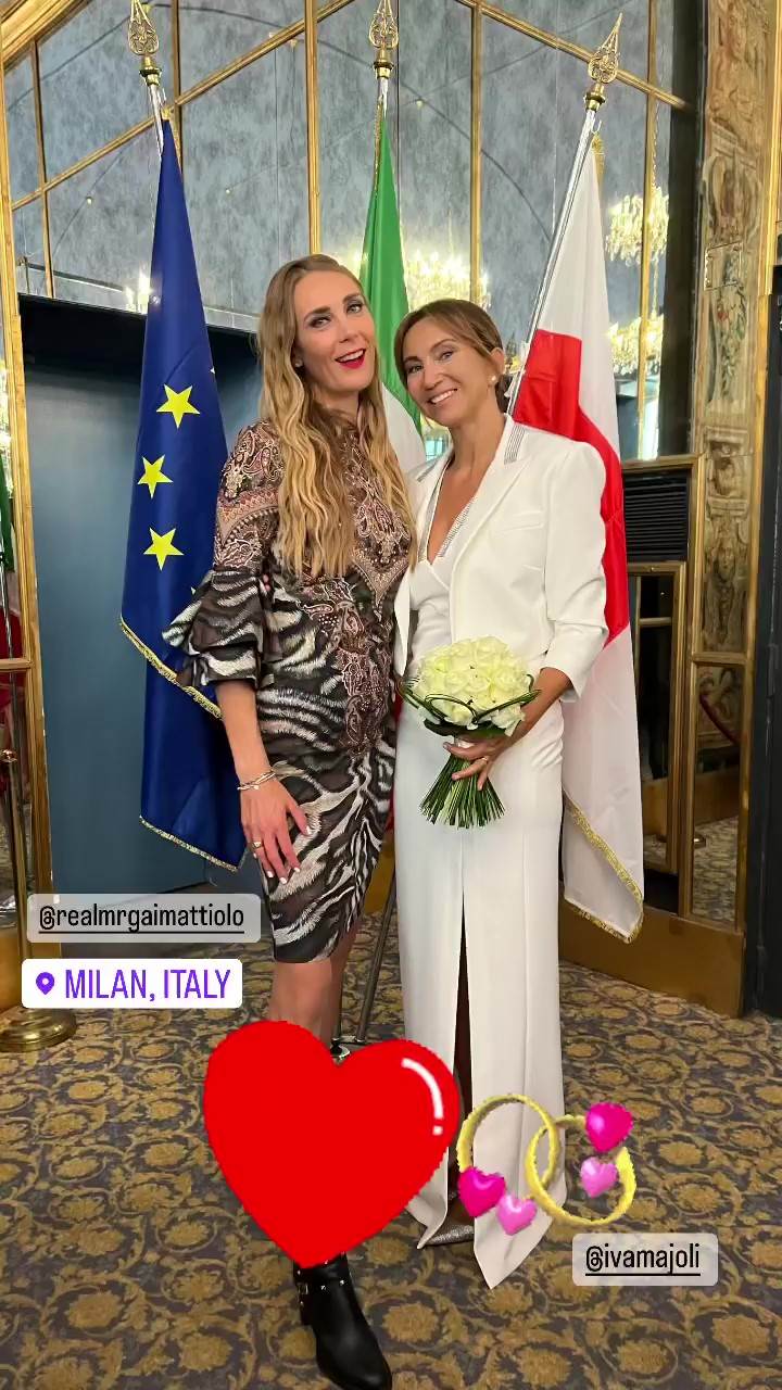 Iva Majoli se udala u Milanu