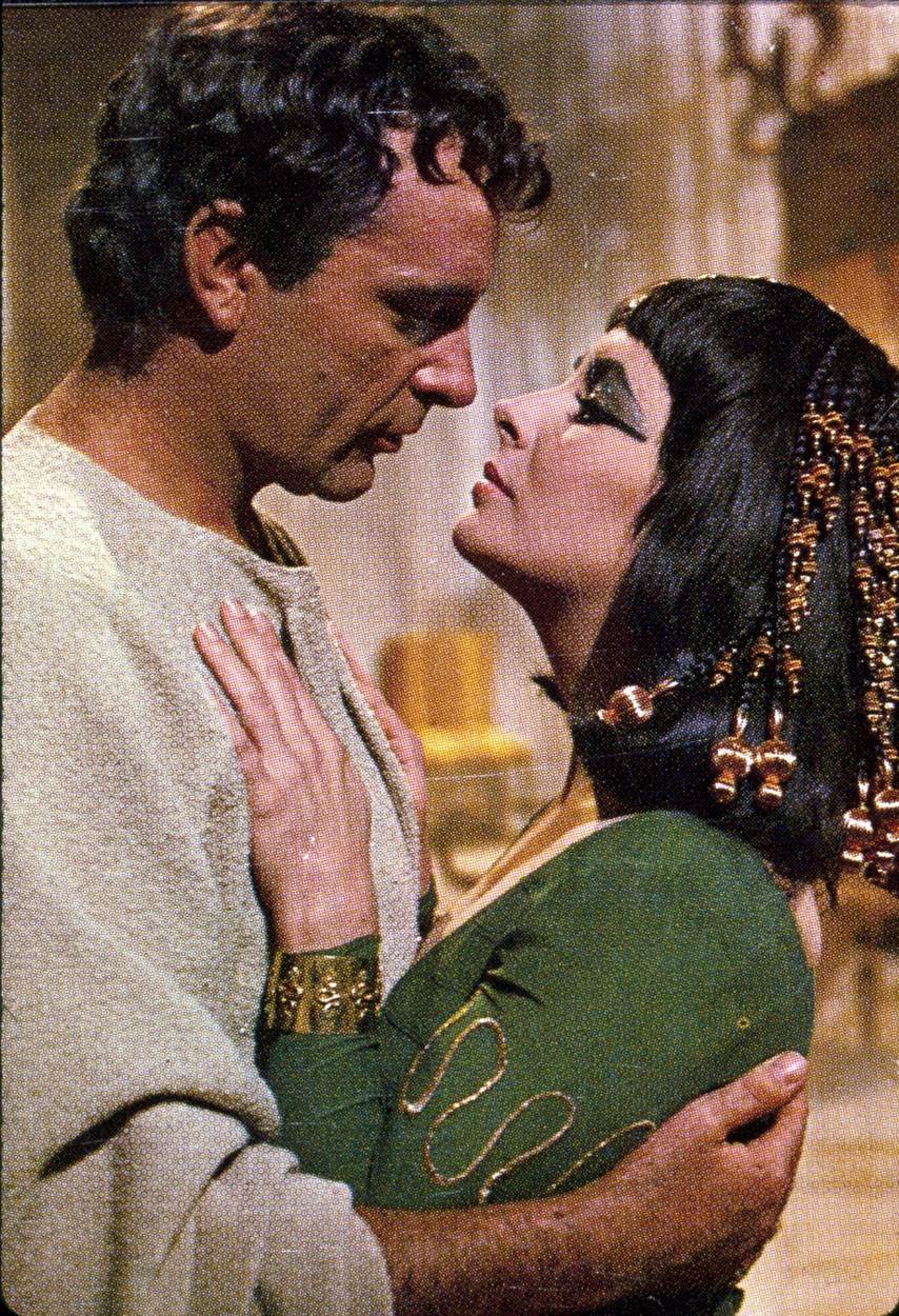 Elizabeth Taylor i Richard Burton u filmu 'Kleopatra'