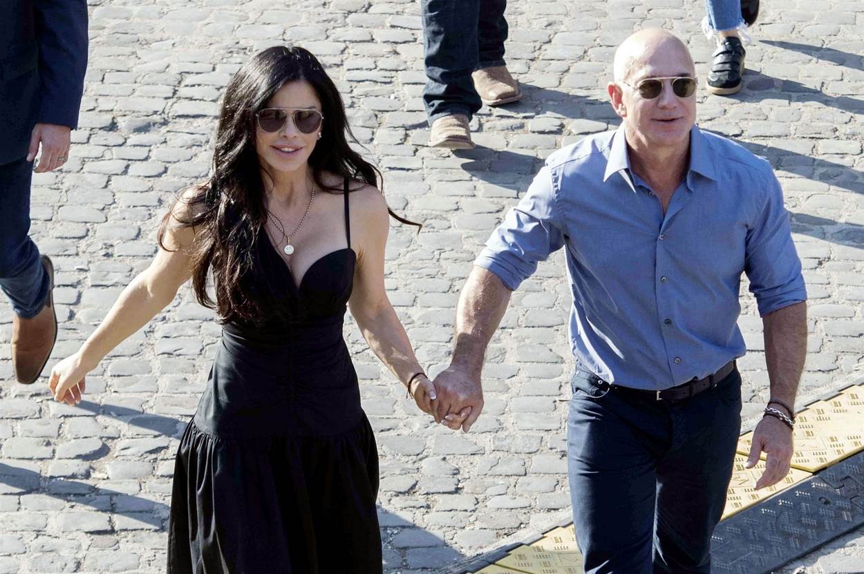 Jeff Bezos i Lauren Sanchez uživaju u Italiji