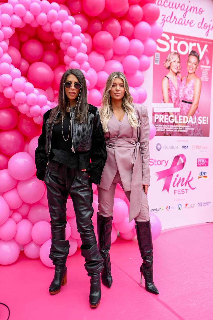 Dina Dragija i Kristina Burja zajedno na Story Pink Festu