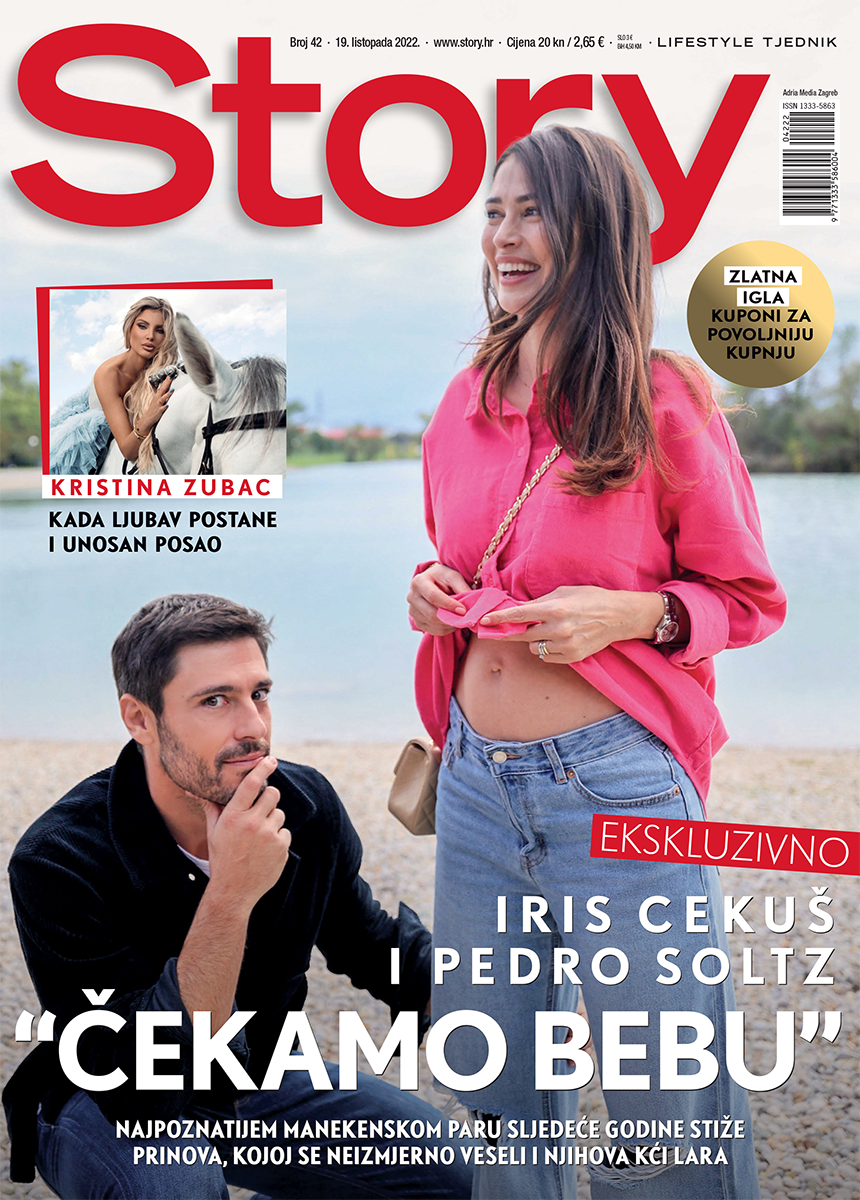 Iris Cekuš i Pedro Soltz na naslovnici Storyja