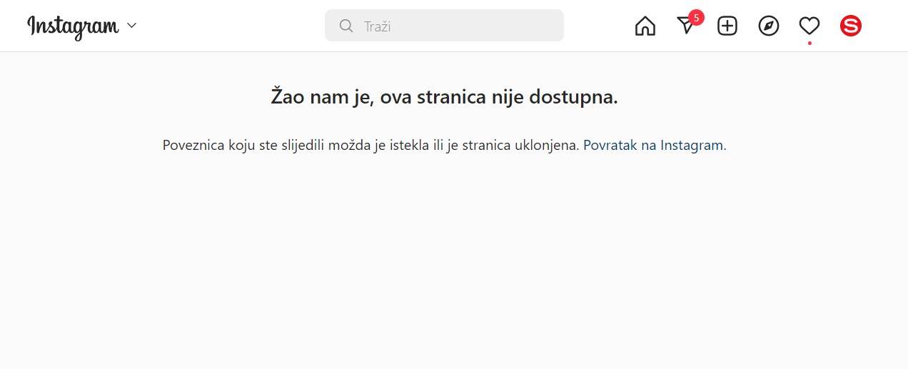 Marko Pecotić i Silvia Dvornik obrisali Instagram profile