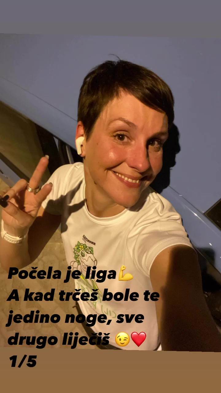 Irena Pecotić redovito trenira
