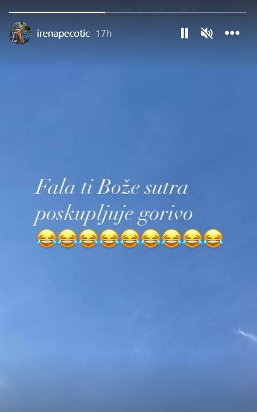 Ireni Pecotić se udvostručio broj pratitelja na Instagramu
