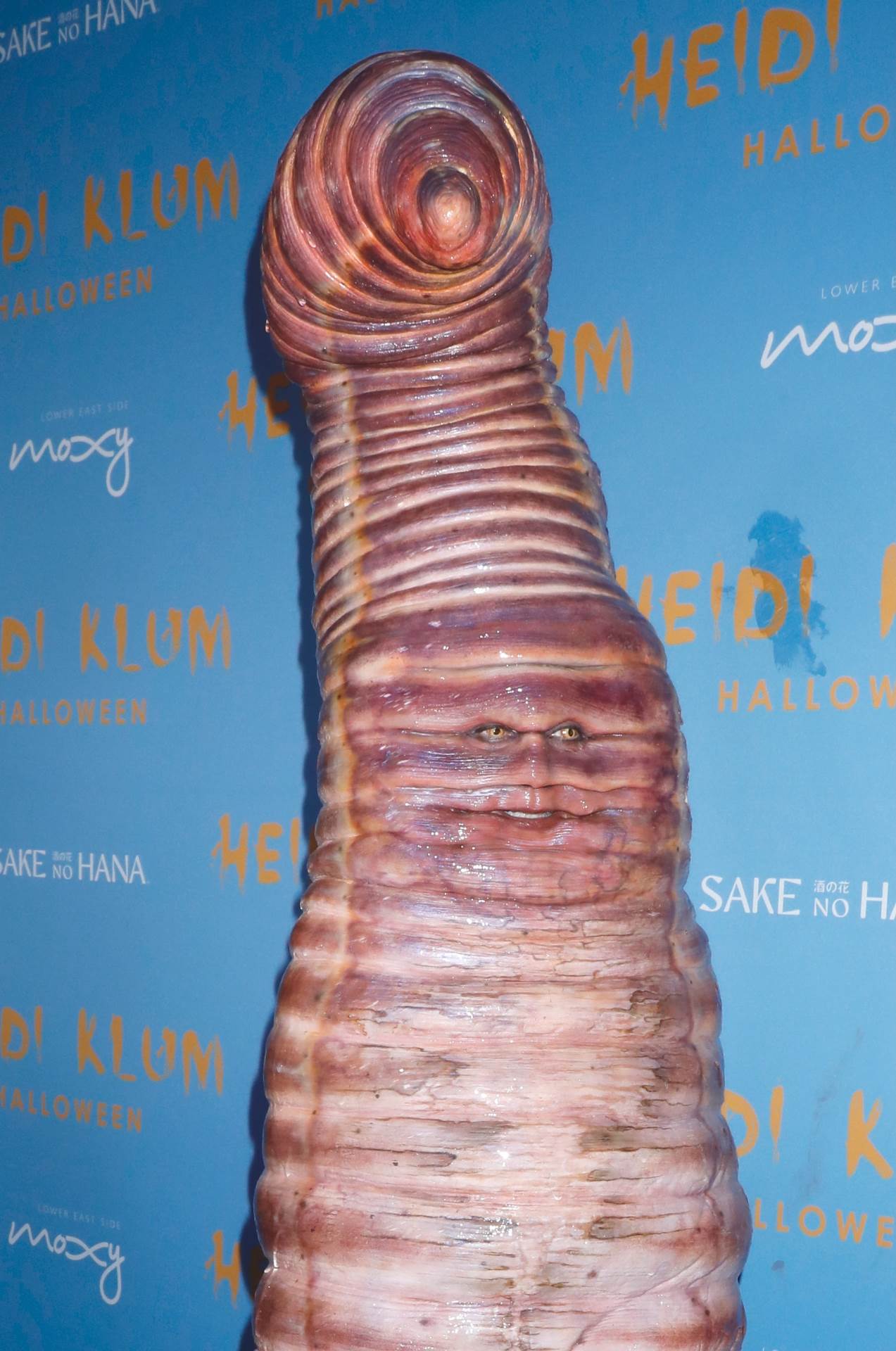 Heidi Klum u kostimu golemog crva