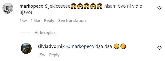 Marko Pecotić Peco i Silvia Dvornik vratili su se na Instagram