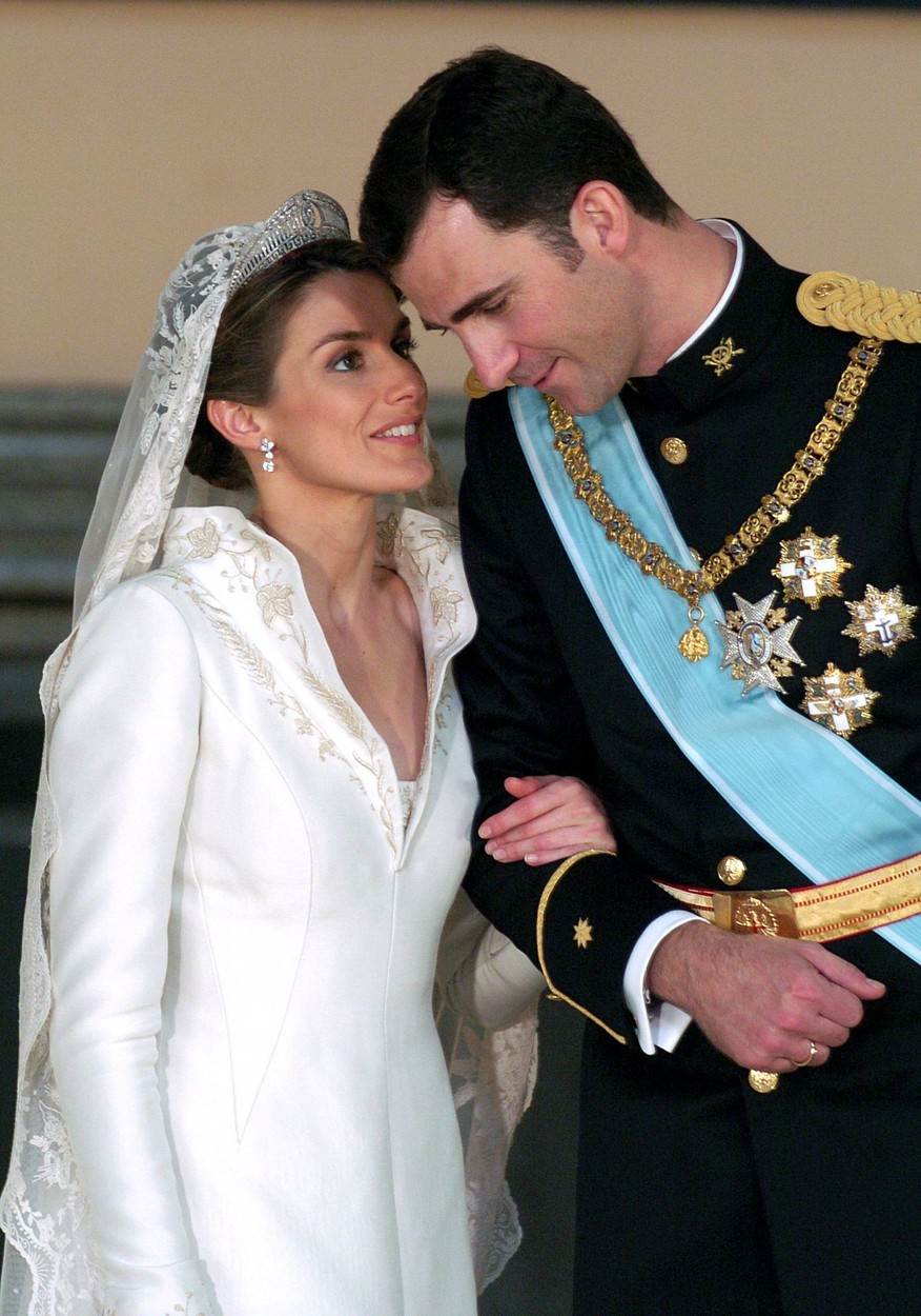 Kraljica Letizia i kralj Felipe vjenčali su se 2004.
