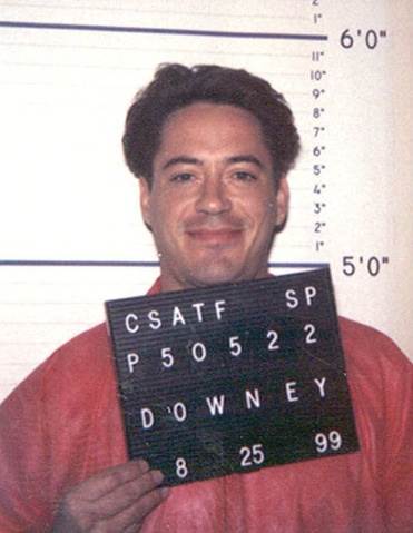 Robert Downey Jr. bio je više puta uhićen