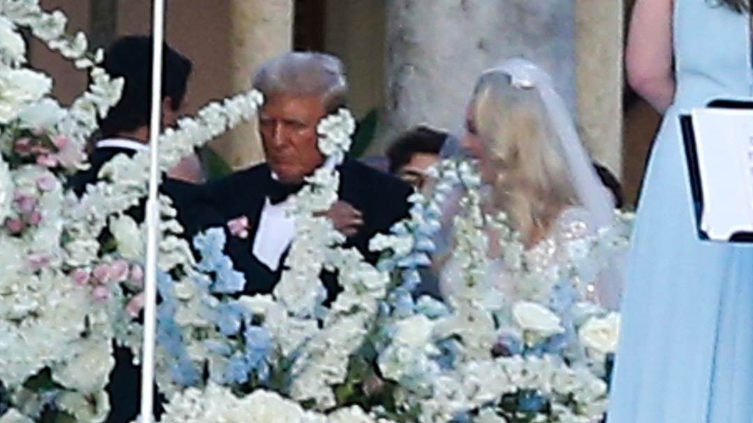 Donald Trump i Tiffany Trump na vjenčanju
