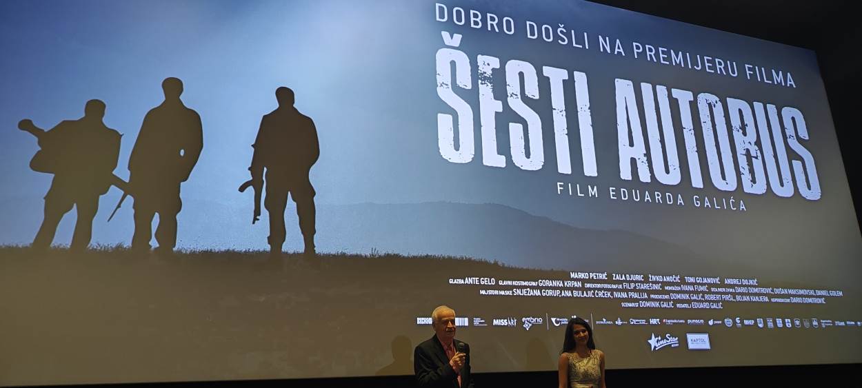 Šesti autobus je prvi hrvatski ratni igrani film