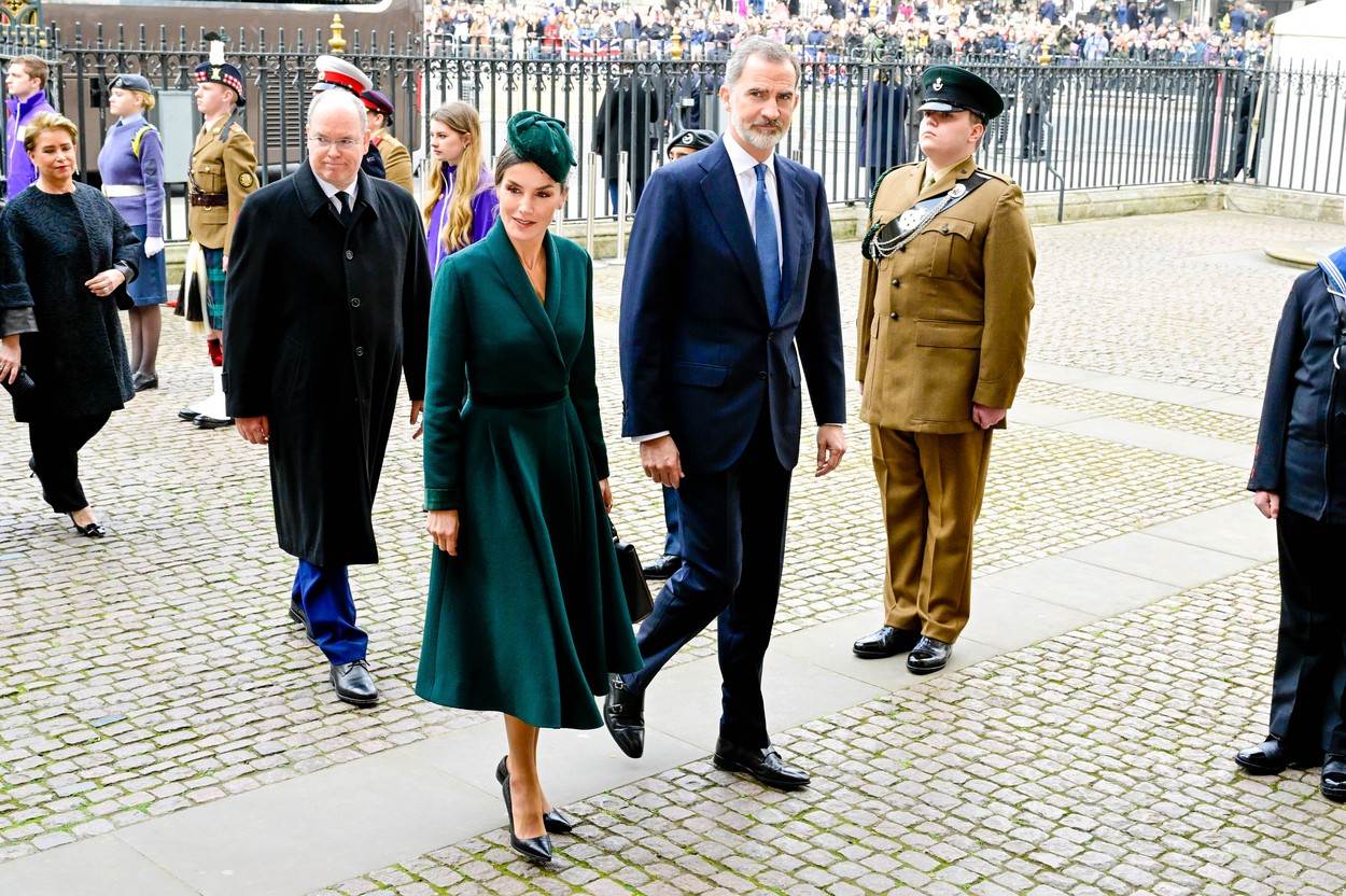 Kraljica Letizia zelenu haljinu već je nosila ove godine na komemoraciji princa Philipa