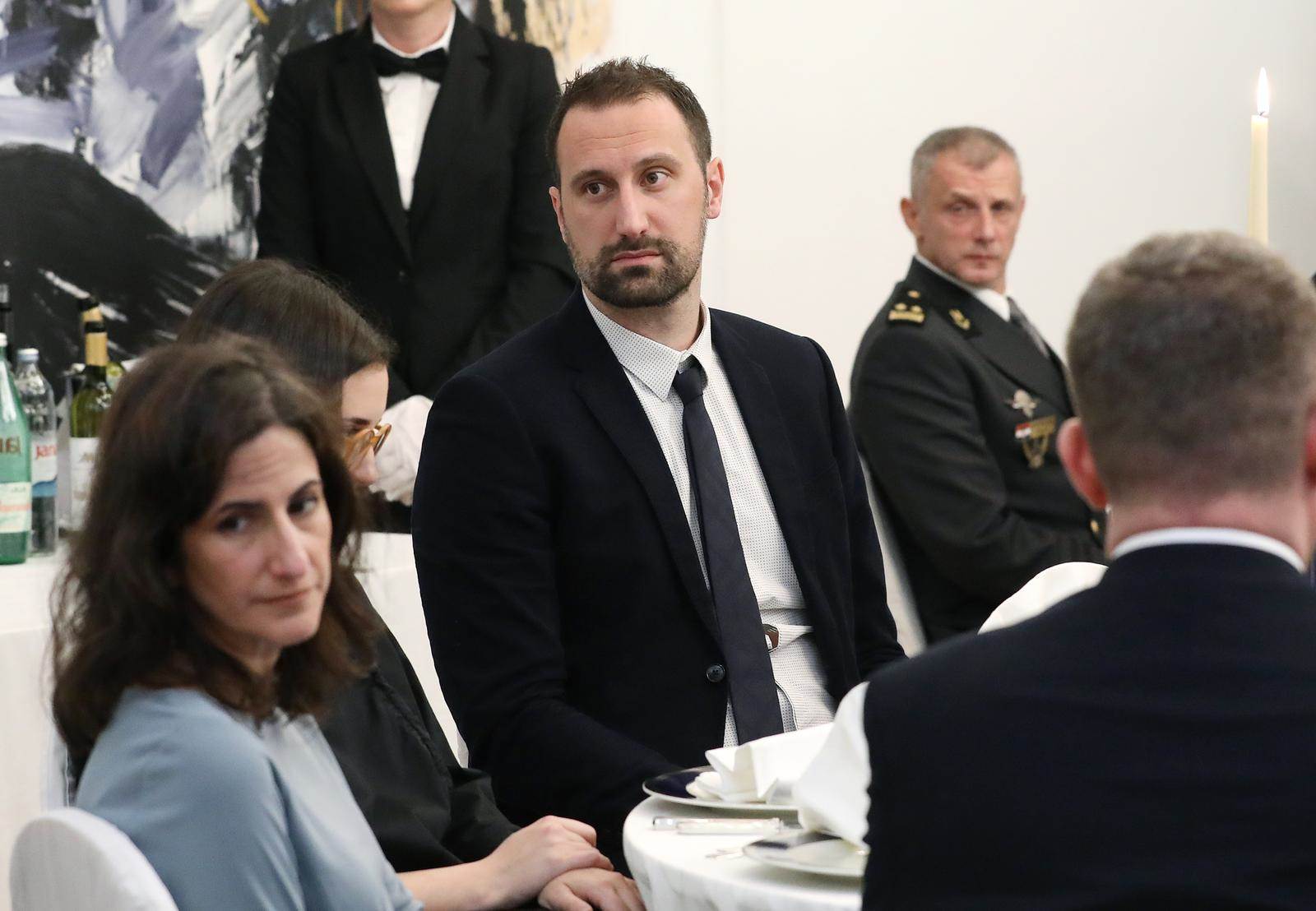 Igor Vori na svečanoj večeri u čast posjeta kralja Felipea VI. i kraljice Letizije