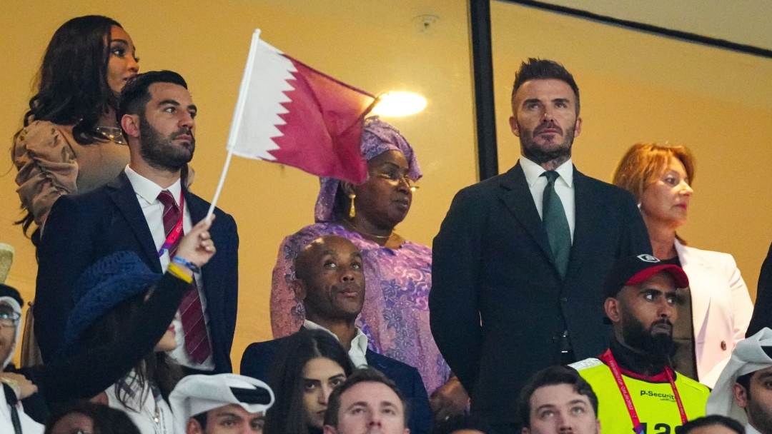 David Beckham na Svjetskom prvenstvu u Kataru