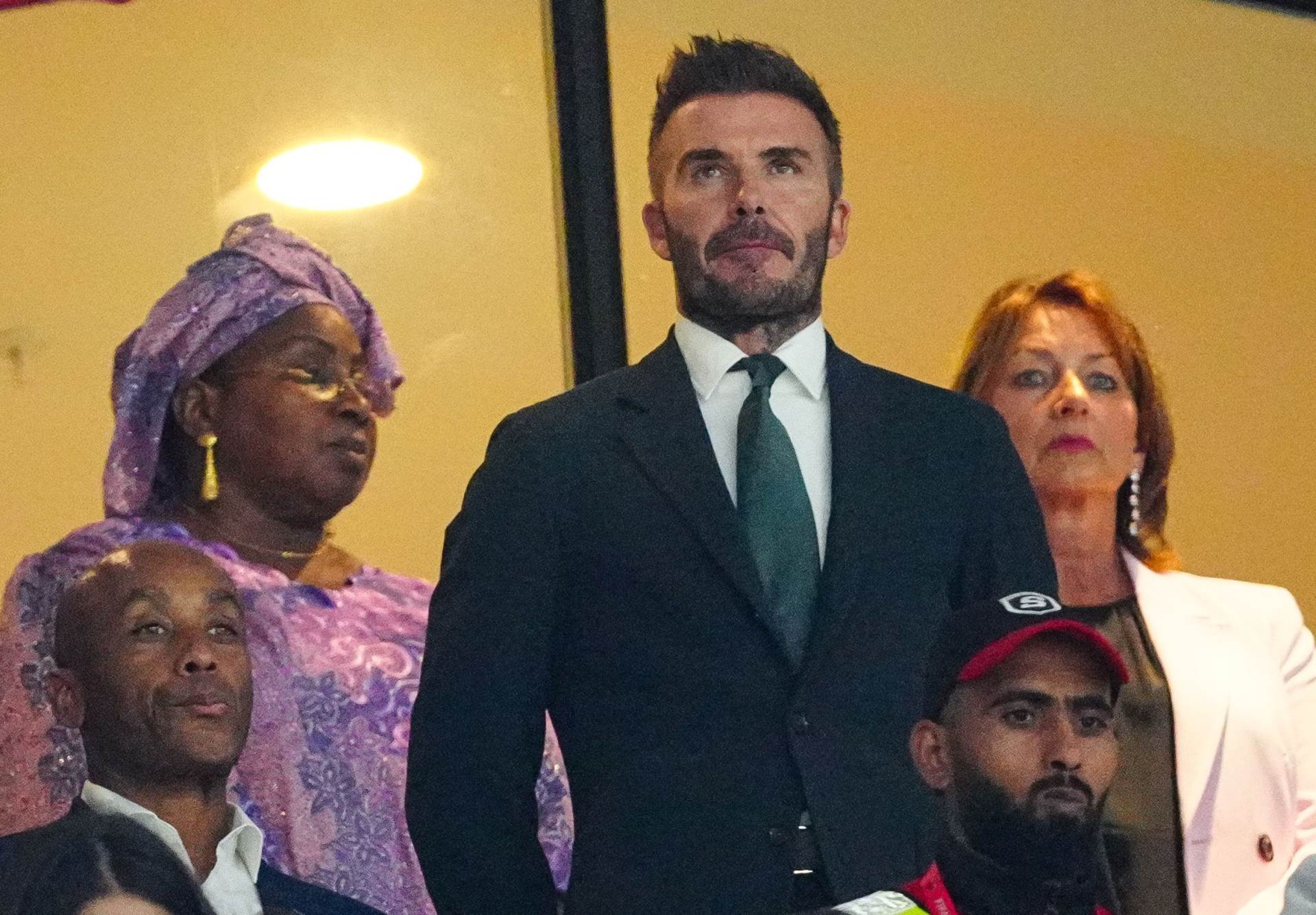 David Beckham na stadionu u Kataru