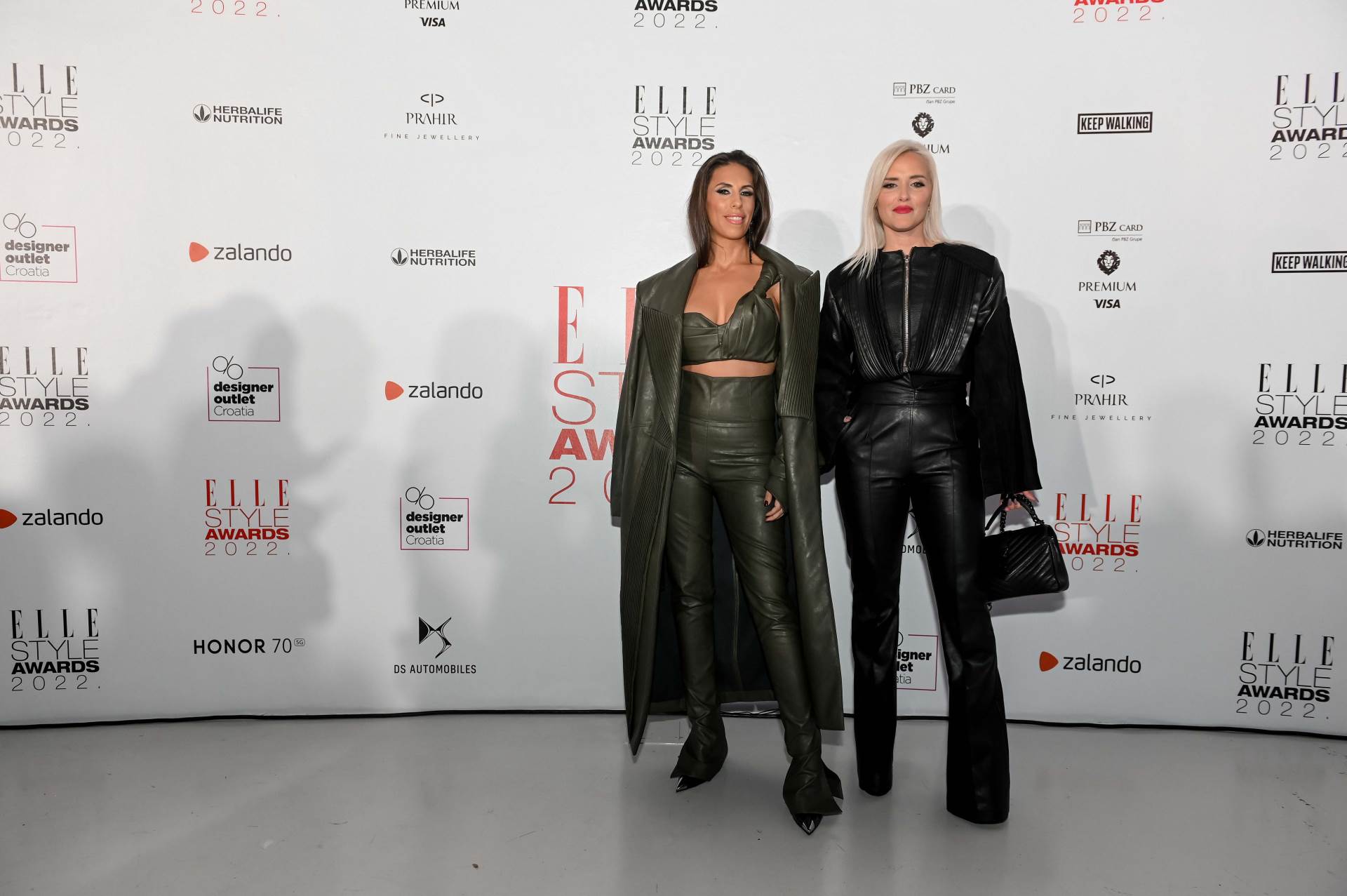 Kristina Burja i Ines Preindl na Elle Style Awardsu