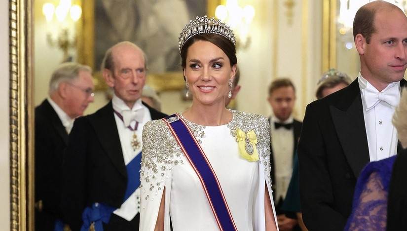 Kate Middleton nosi tijaru Lover's Knot
