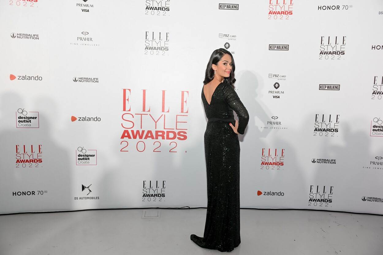 Kristina Krepela na Elle Style Awardsu