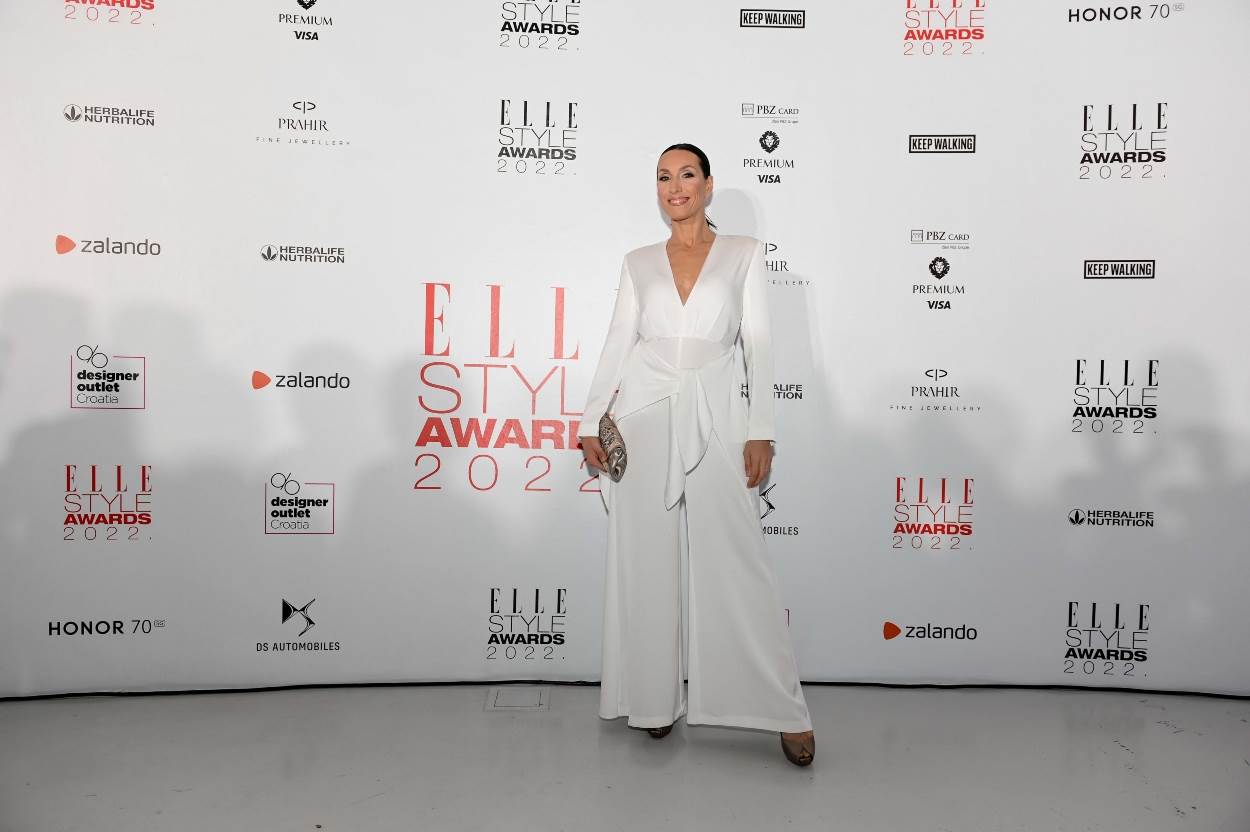 Larisa Lipovac Navojec na Elle Style Awards događaju 2022. godine