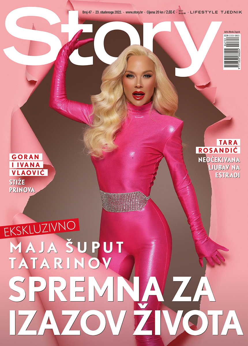 Maja Šuput na naslovnici Storyja