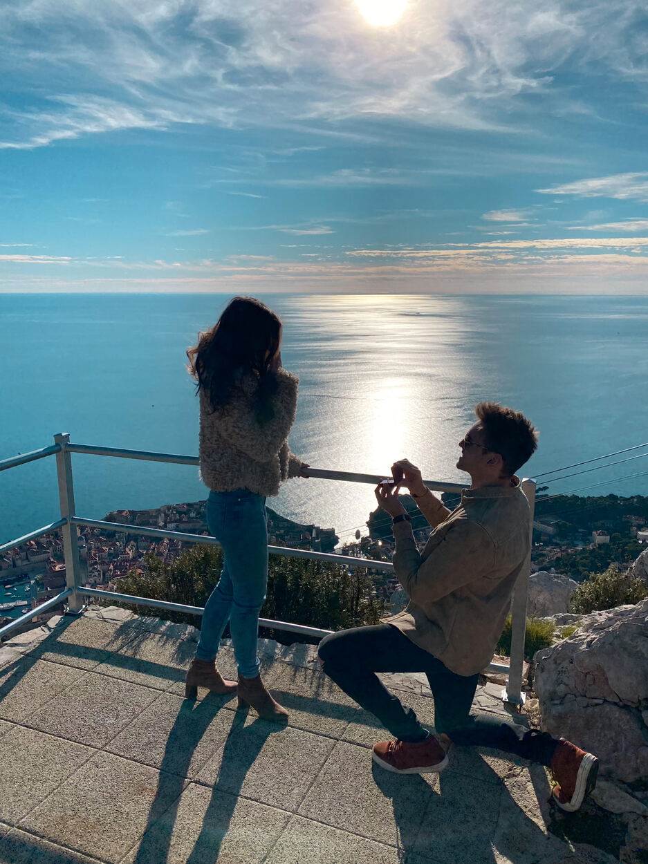 Ivan Penezić i Tina Hocenski zaručili su se u Dubrovniku