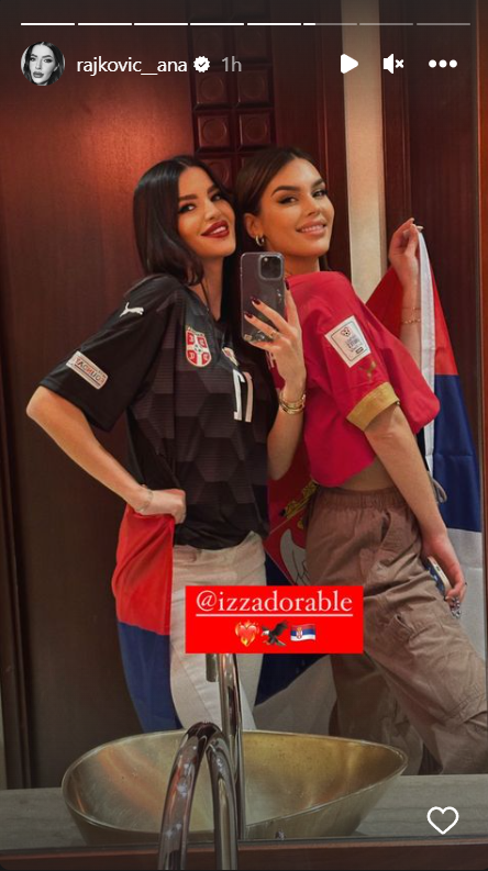 Ana Rajković spremna za utakmicu Srbije i Švicarske