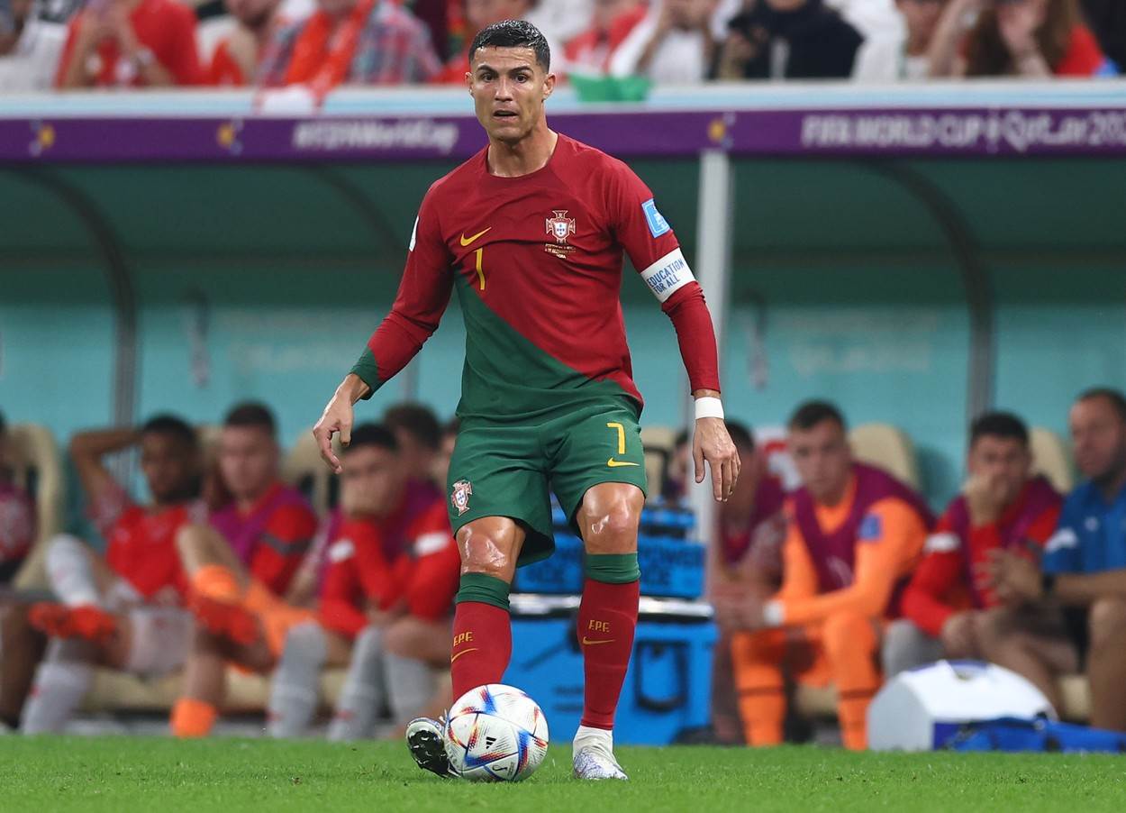 Cristiano Ronaldo na utakmici Portugal-Švicarska