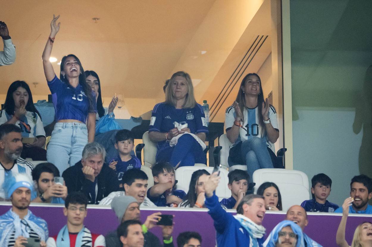 Celia Messi i Antonela Roccuzzo zajedno navijaju za Messija