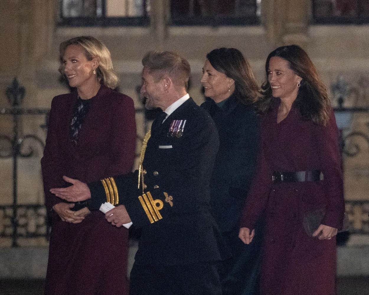 Pippa Middleton i Zara Tindall uskladile su boje kaputa na istom događaju