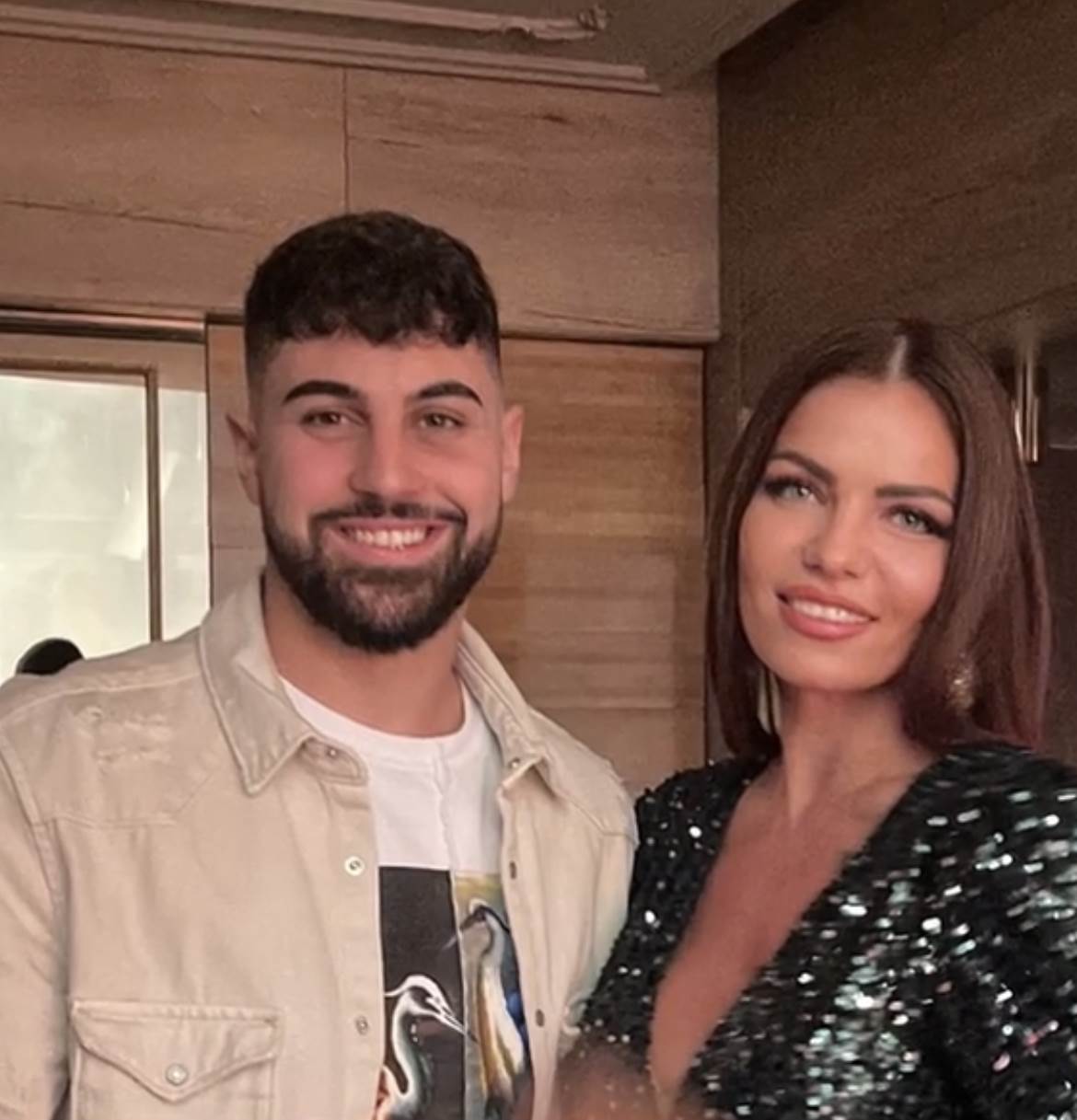 Joško Gvardiol i Ivančica Pahor pozirali su zajedno u jednom zagrebačkom klubu
