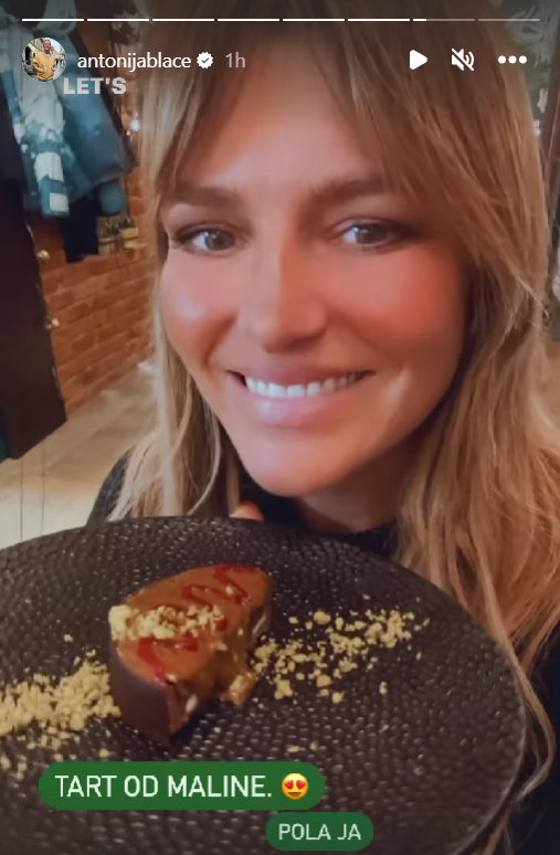 Antonija Blaće objavila video iz restorana