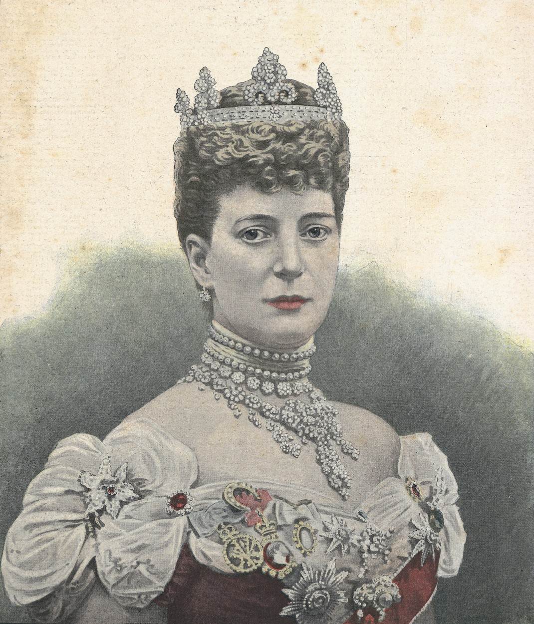 Kraljica Alexandra, supruga kralja Edwarda VII., često je viđana s raskošnim dijamantim choker ogrlicama