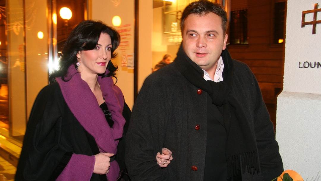 Duško Ćurlić sa suprugom Adelom