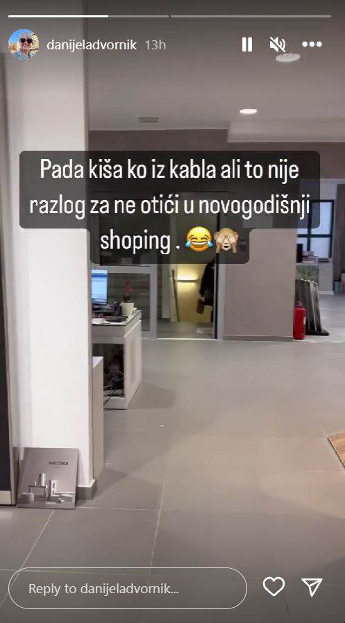 Danijela Dvornik u shoppingu