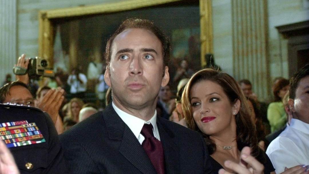 Nicolas Cage i Lisa Marie Presley