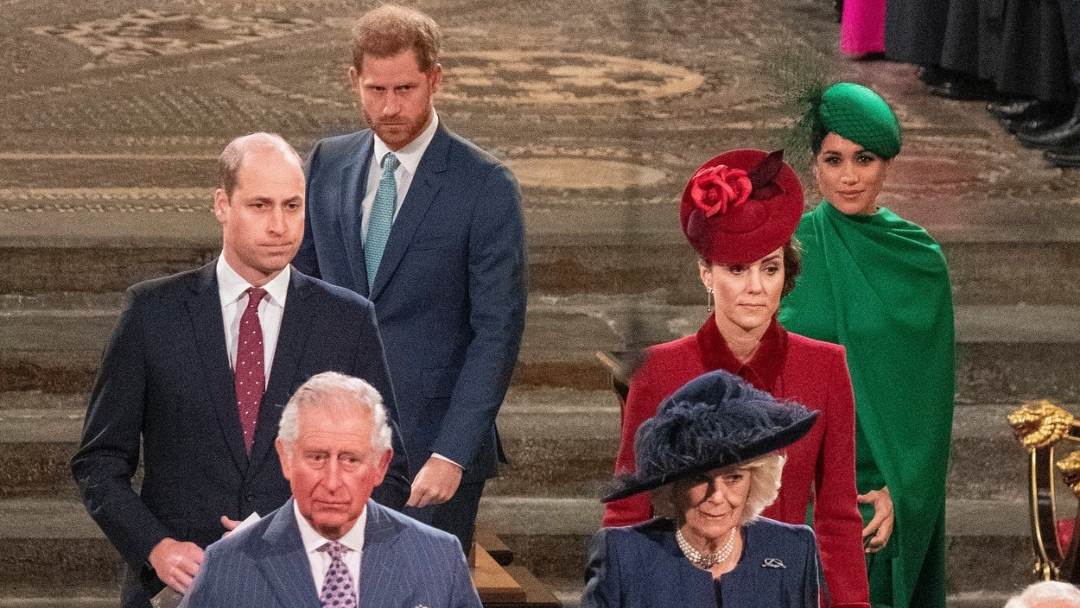 Princ Harry, princ William i kralj Charles